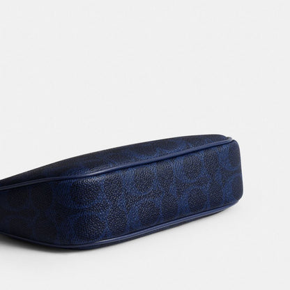 Coach Nolita 19 In Signature Canvas Gold/Navy