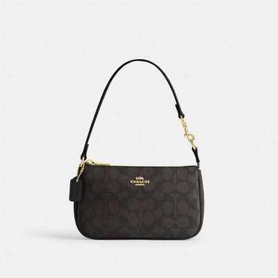 Nolita 19 In Signature Canvas Signature Canvas-Gold-Walnut-Black Signature Canvas-Gold-Walnut-Black