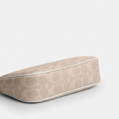 Coach Nolita 19 In Signature Canvas Gold Sand Chalk