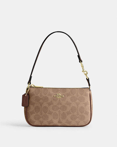 Nolita 19 In Signature Canvas Signature Canvas-Gold-Tan-Brown Signature Canvas-Gold-Tan-Brown