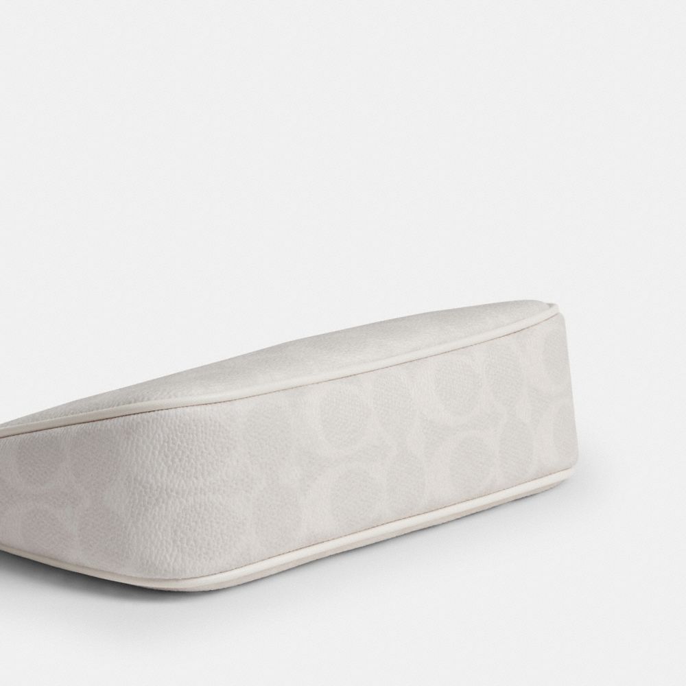 Coach Nolita 19 In Signature Canvas Gold White Chalk