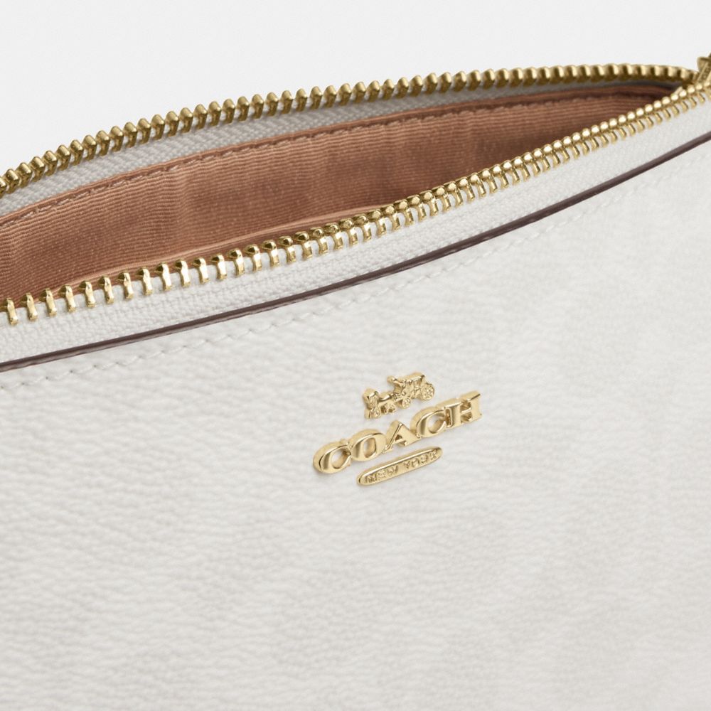 Coach Nolita 19 In Signature Canvas Gold White Chalk