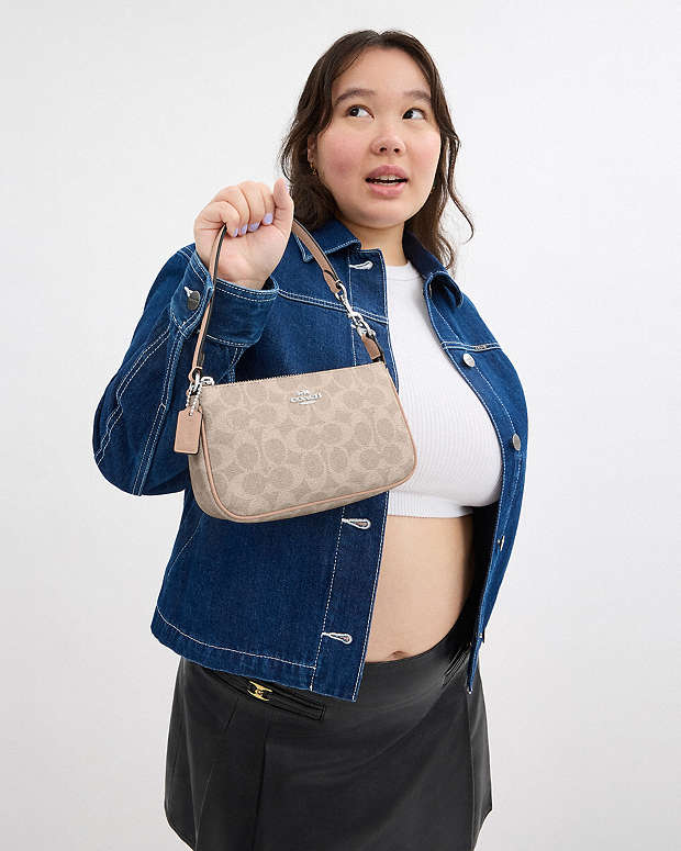 Nolita 19 In Signature Canvas Signature Canvas-Silver-Sand-Taupe Signature Canvas-Silver-Sand-Taupe