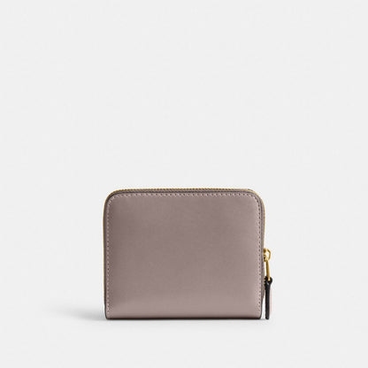 Coach New York Billfold Wallet Brass Ash