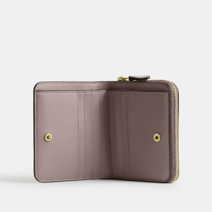 Coach New York Billfold Wallet Brass Ash