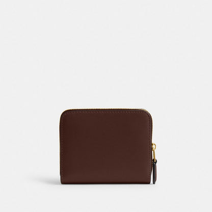 Coach New York Billfold Wallet Brass Maple