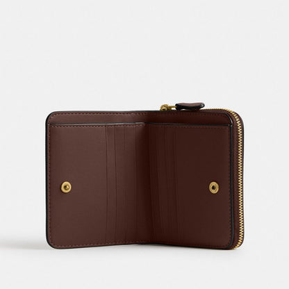 Coach New York Billfold Wallet Brass Maple