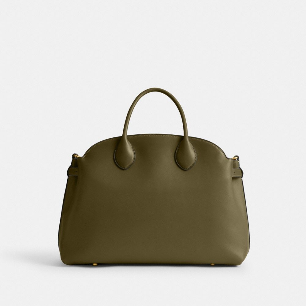 Coach Soft Empire Carryall Bag 40 Brass Olive