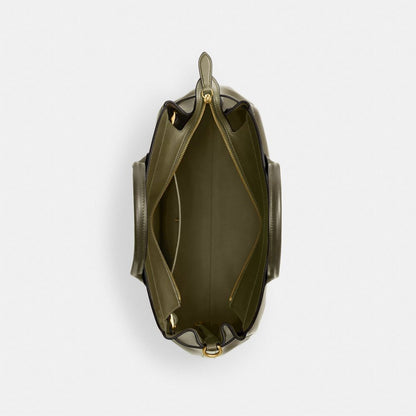 Coach Soft Empire Carryall Bag 40 Brass Olive