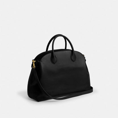 Coach Soft Empire Carryall Bag 48 Brass Black