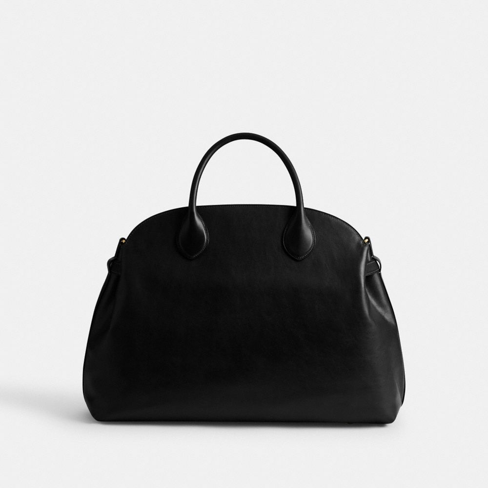Coach Soft Empire Carryall Bag 48 Brass Black