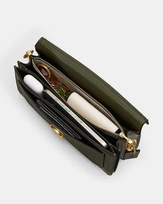 Tabby Shoulder Bag 26 Brass-Olive Brass-Olive