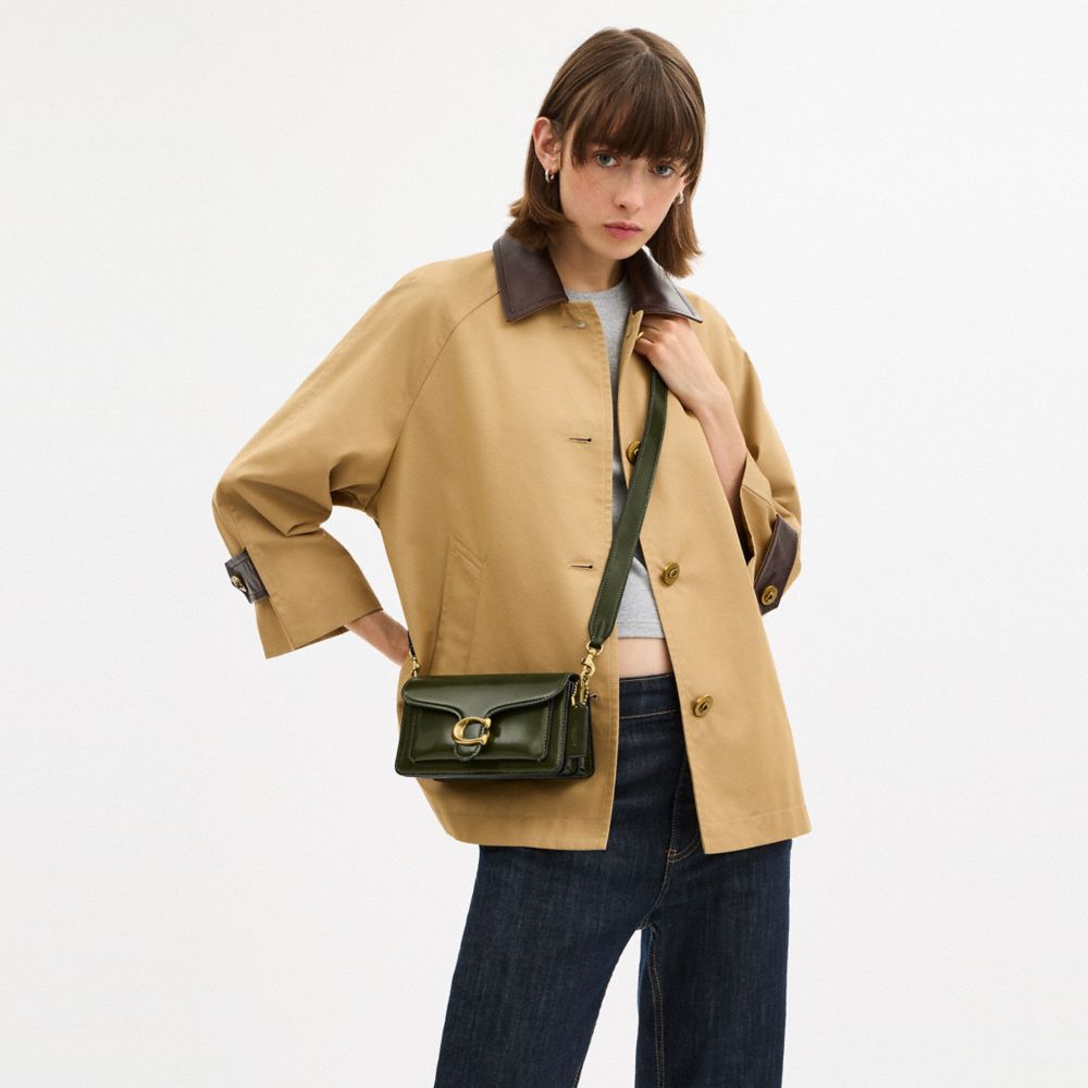 Coach Tabby Shoulder Bag 20 Brass Olive