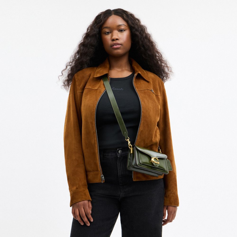 Coach Tabby Shoulder Bag 20 Brass Olive