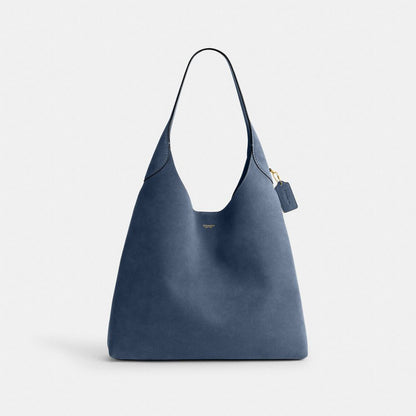 Coach Brooklyn Shoulder Bag 39 Brass Light Denim