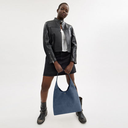 Coach Brooklyn Shoulder Bag 39 Brass Light Denim