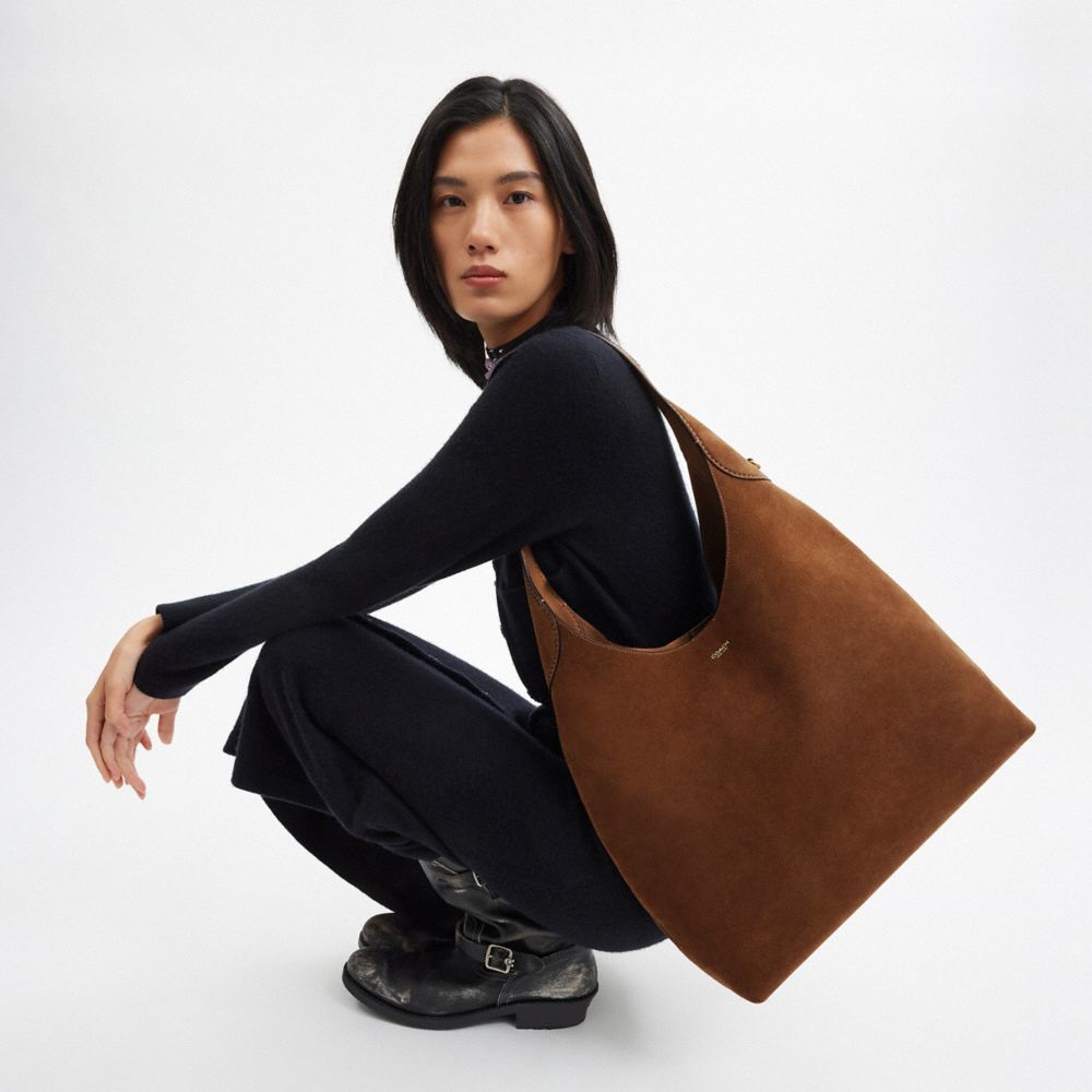 Coach Brooklyn Shoulder Bag 39 Brass Warm Brown