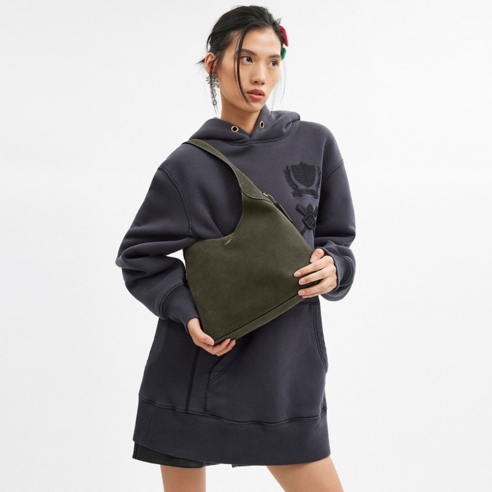 Coach Brooklyn Shoulder Bag 28 Brass Olive