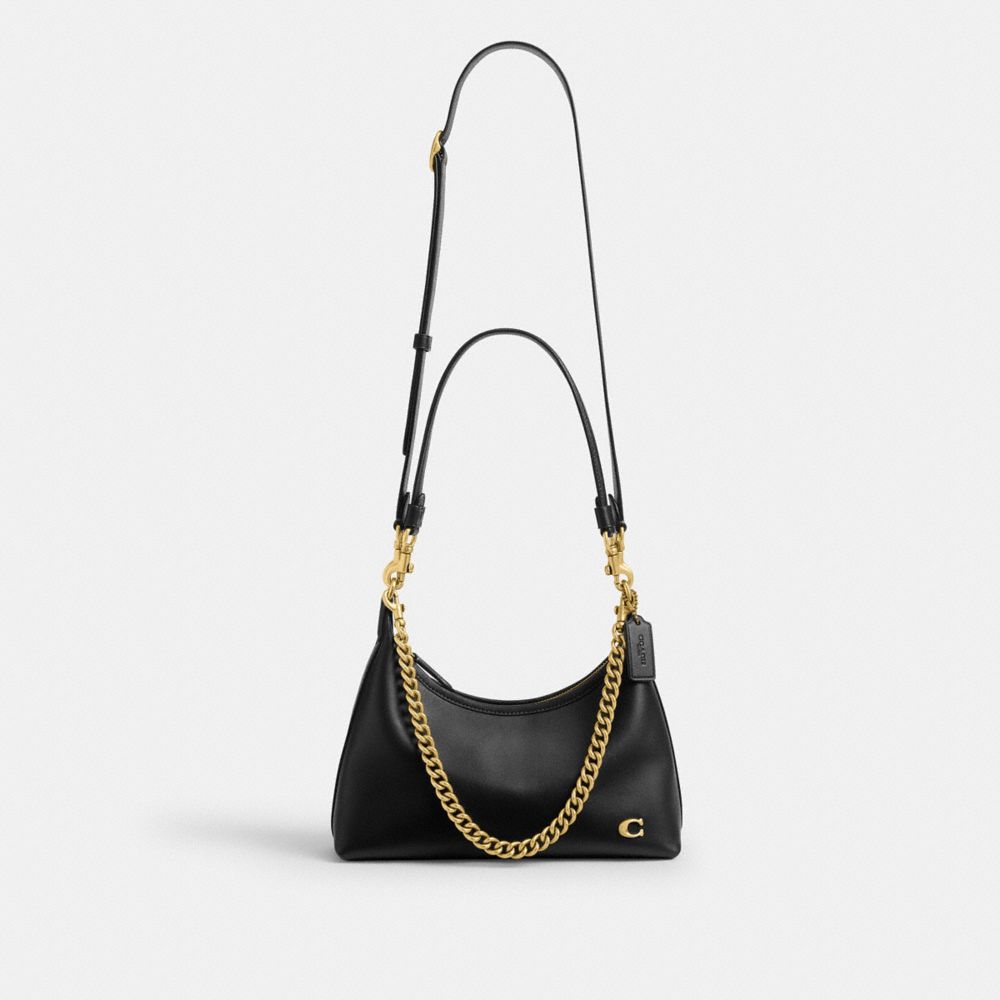 Coach Juliet Shoulder Bag 25 Brass/Black