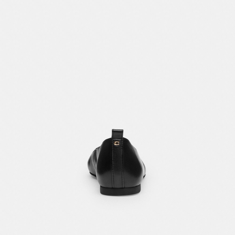 Coach Wendie Ballet Black