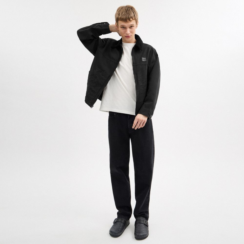 Coach Work Jacket Black