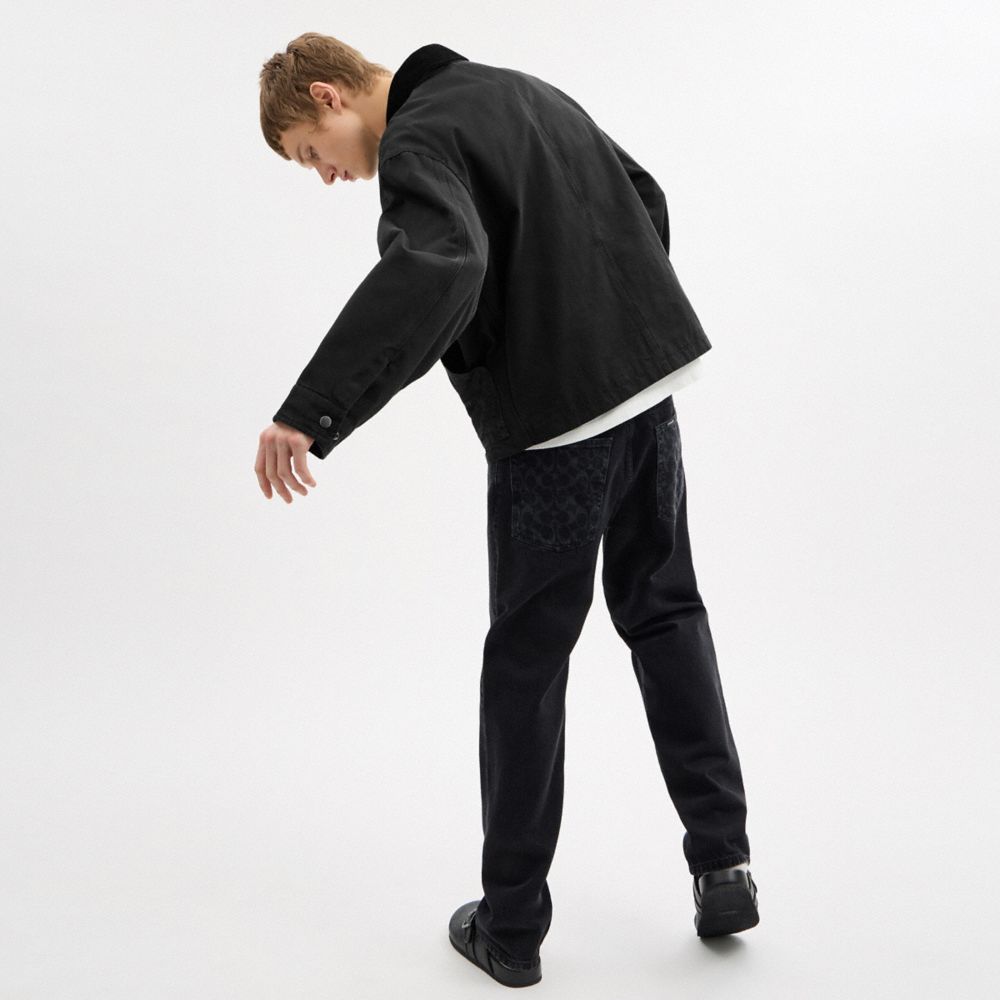 Coach Work Jacket Black