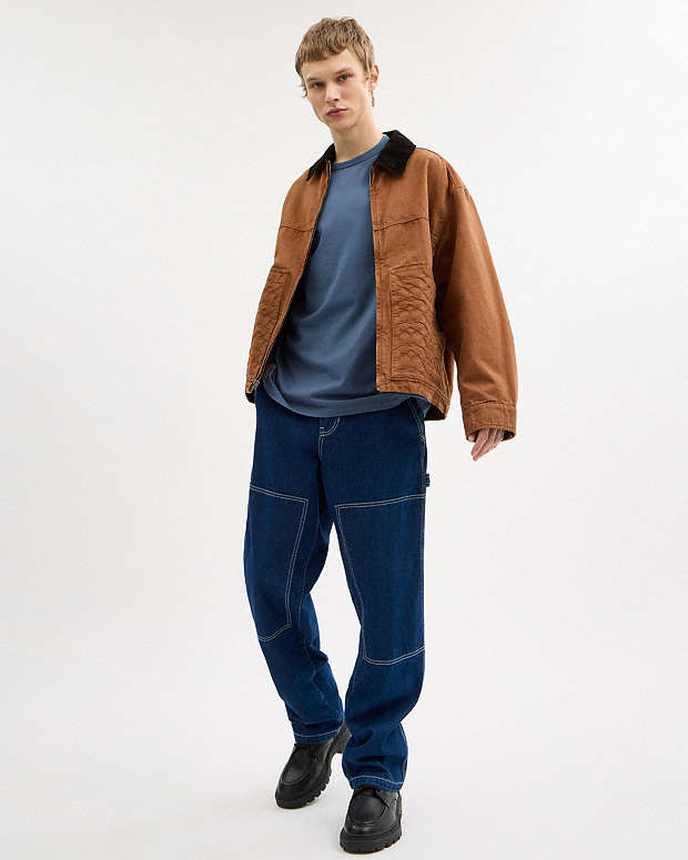 Work Jacket Brown Brown