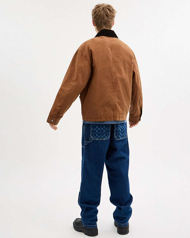 Work Jacket Brown Brown