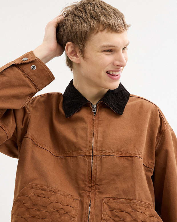 Work Jacket Brown Brown