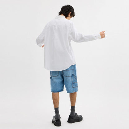 Coach Long Sleeve Button Down Shirt White