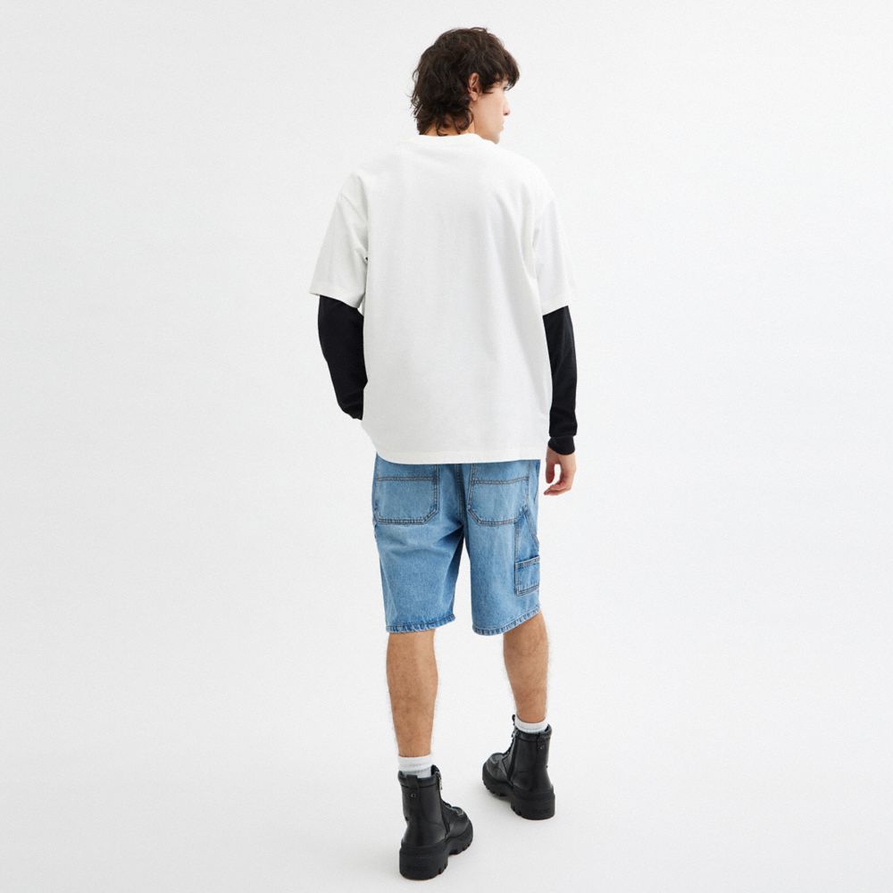 Coach Dinosaur T Shirt Vintage Ivory