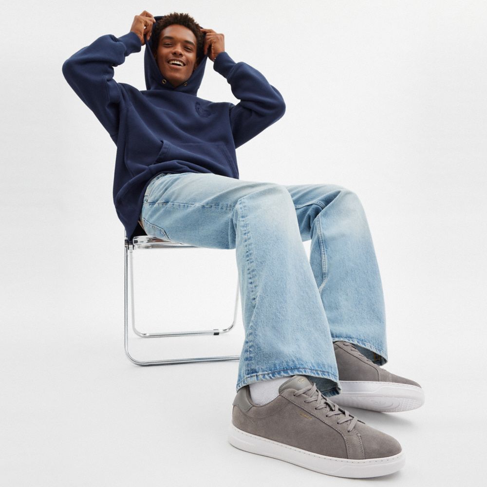 Coach High Line Sneaker Charcoal