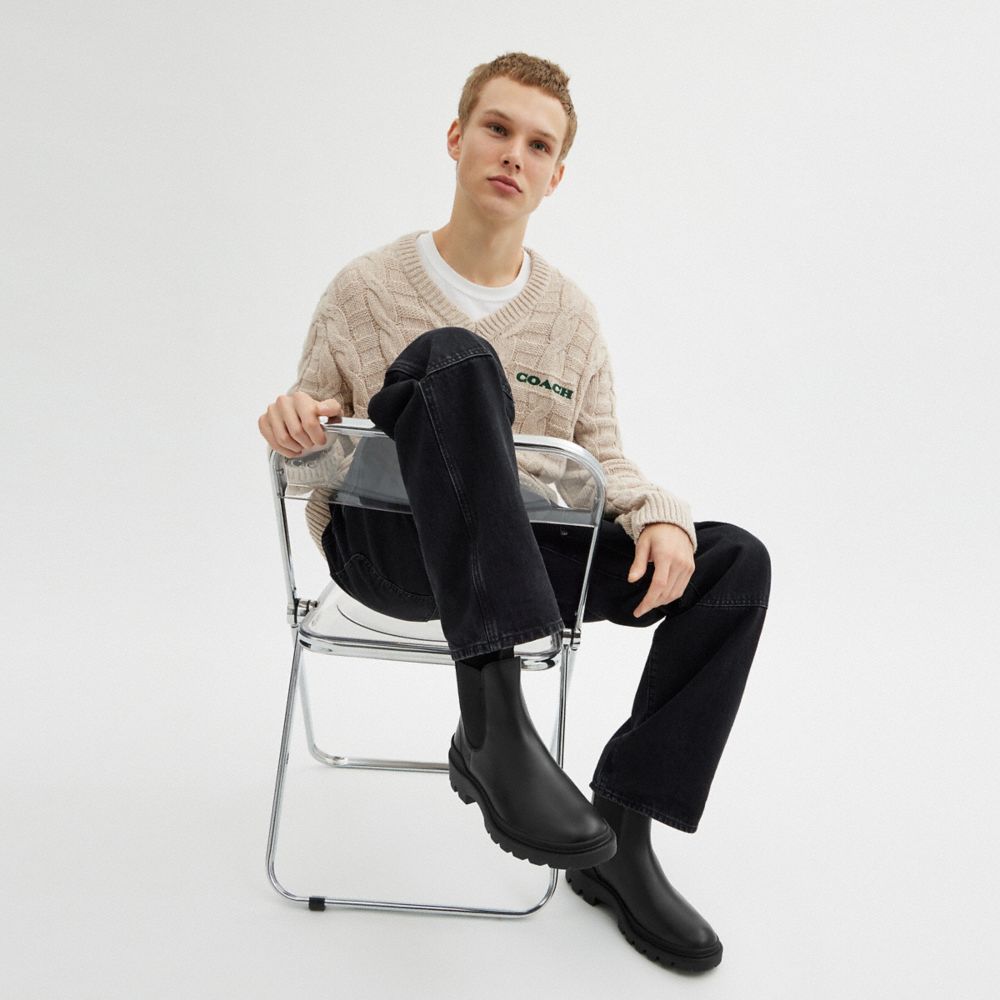 Coach Collin Boot Black