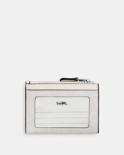 Mini Skinny Id Case In Signature Canvas Signature Canvas-Sv-White-Chalk Signature Canvas-Sv-White-Chalk