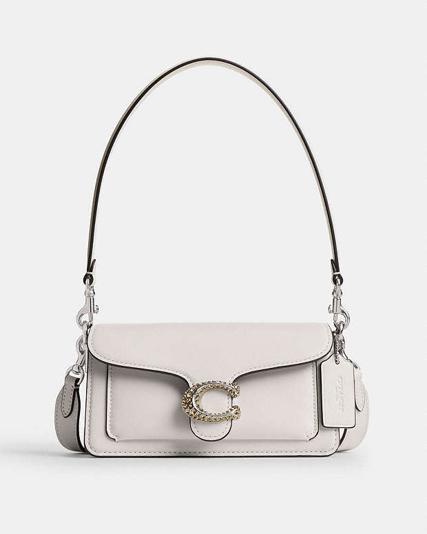Tabby Shoulder Bag 20 Silver-Chalk Silver-Chalk