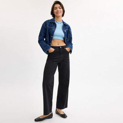 Coach Denim Jeans Black