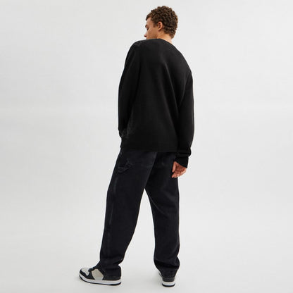 Coach Signature Knit Cardigan Black