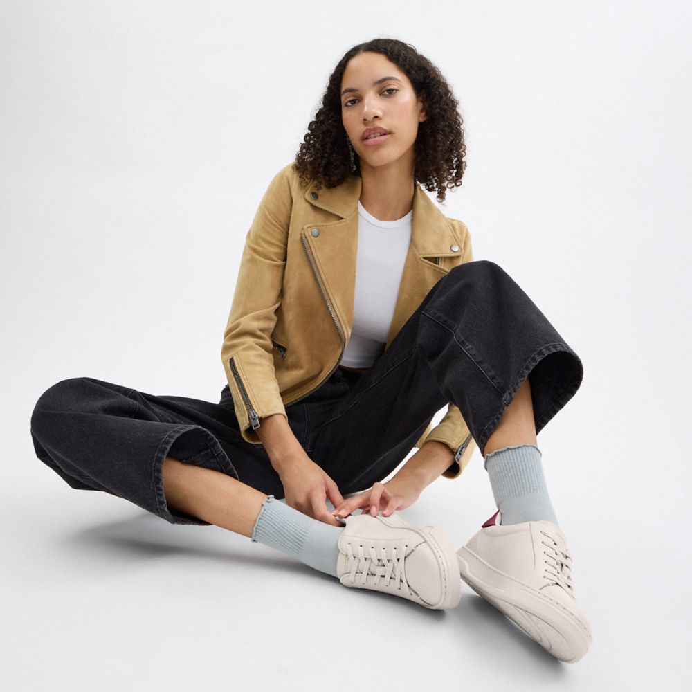 Coach High Line Sneaker Pink Chalk