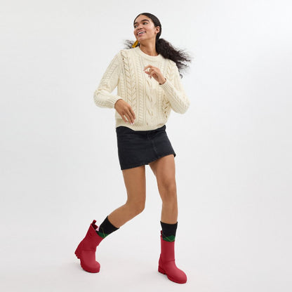 Women's Coach Ryder Rainboot Ruby
