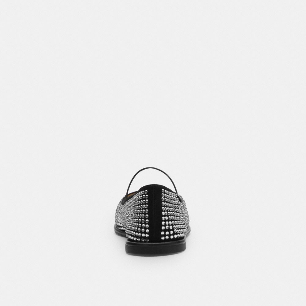Coach Emilia Mary Jane With Crystal Black