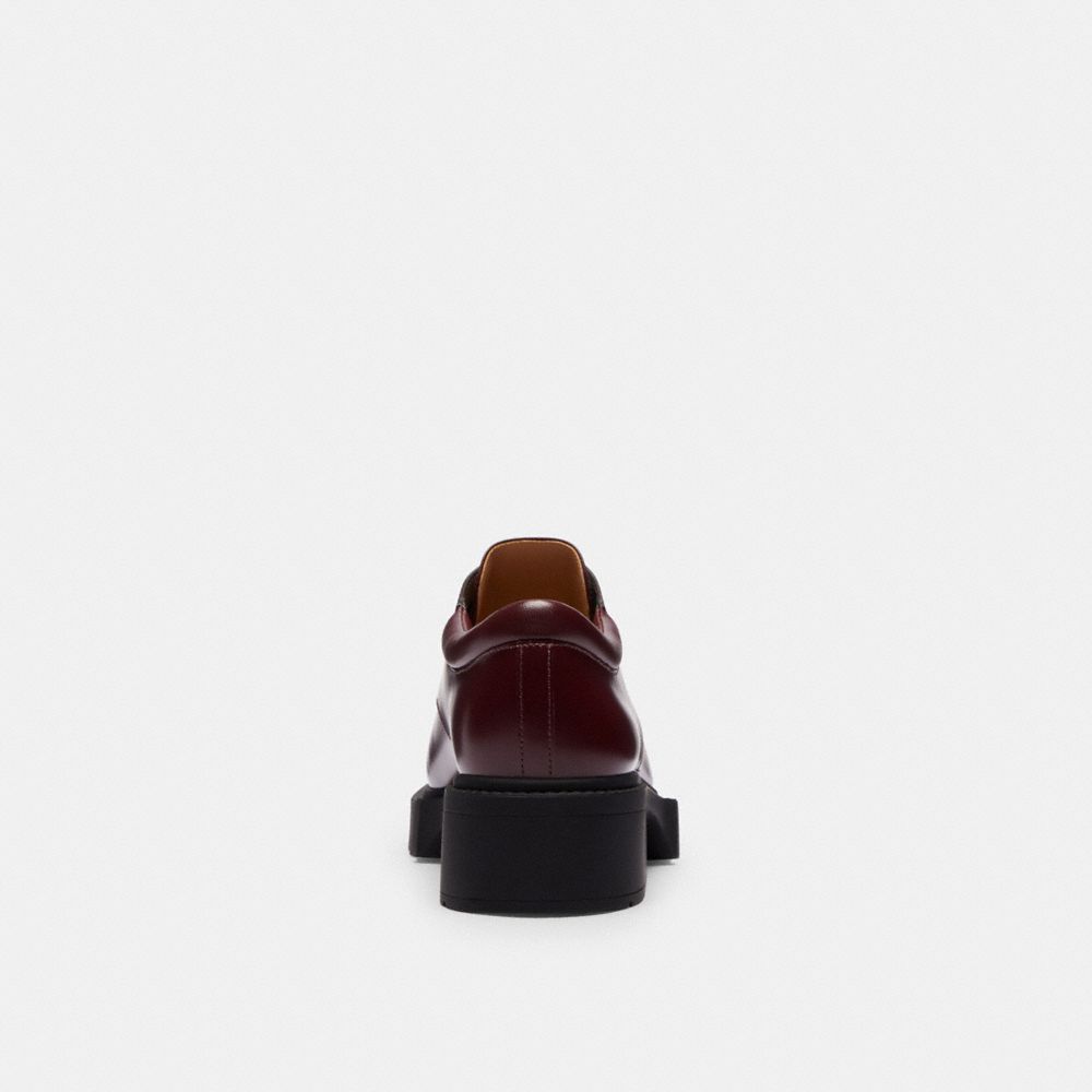 Coach Lyla Platform Derby Merlot