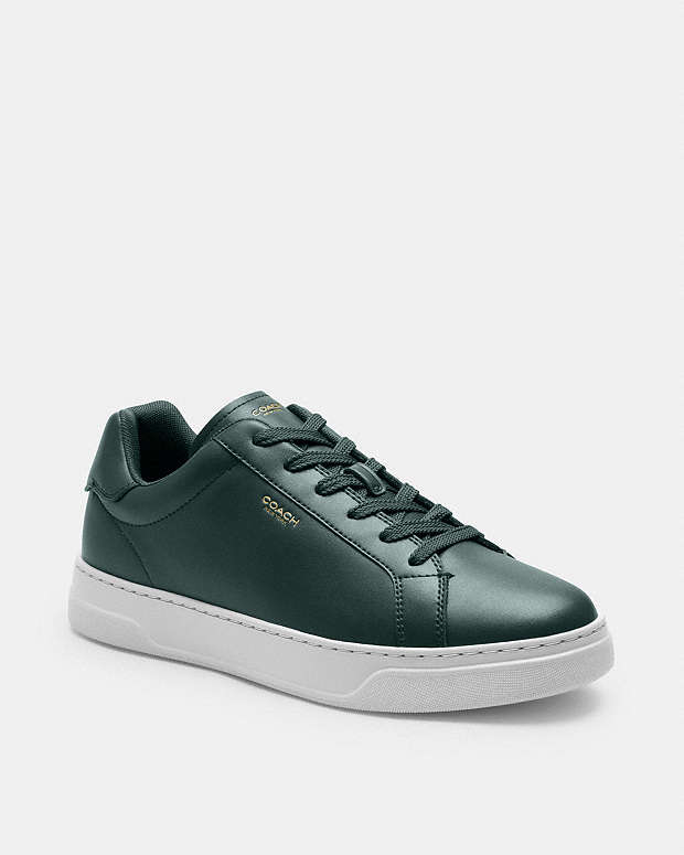 High Line Sneaker Coated Canvas-Dark Teal Coated Canvas-Dark Teal