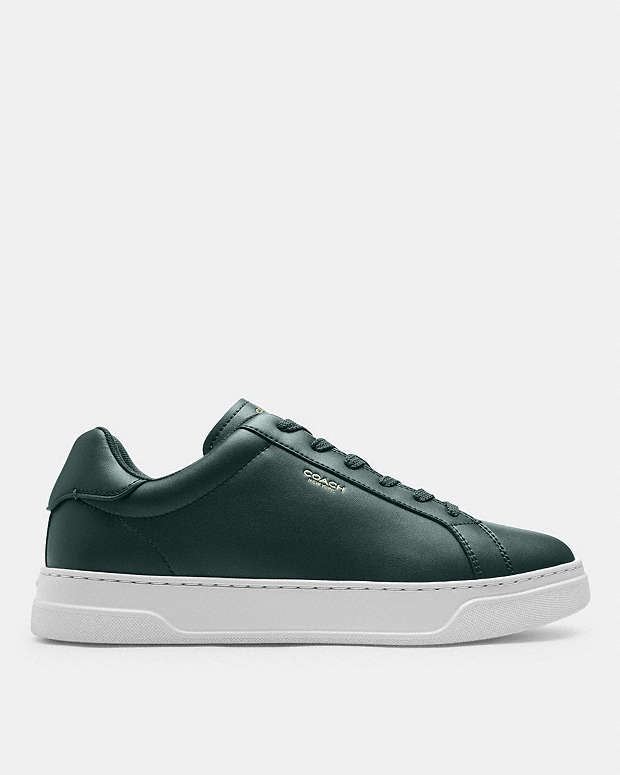 High Line Sneaker Coated Canvas-Dark Teal Coated Canvas-Dark Teal