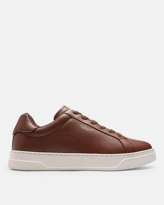 High Line Sneaker Coated Canvas-Dark Saddle Coated Canvas-Dark Saddle