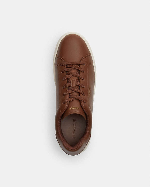 High Line Sneaker Coated Canvas-Dark Saddle Coated Canvas-Dark Saddle