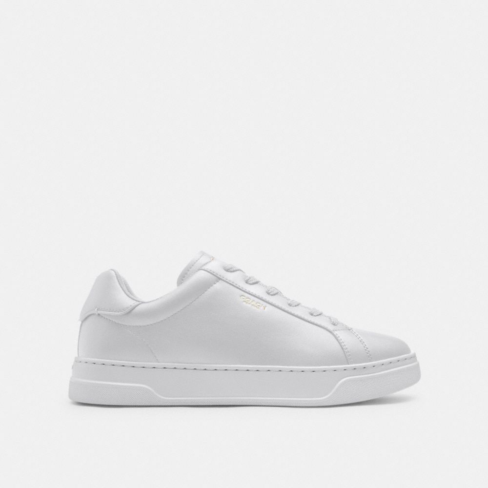 Coach High Line Sneaker Optic White