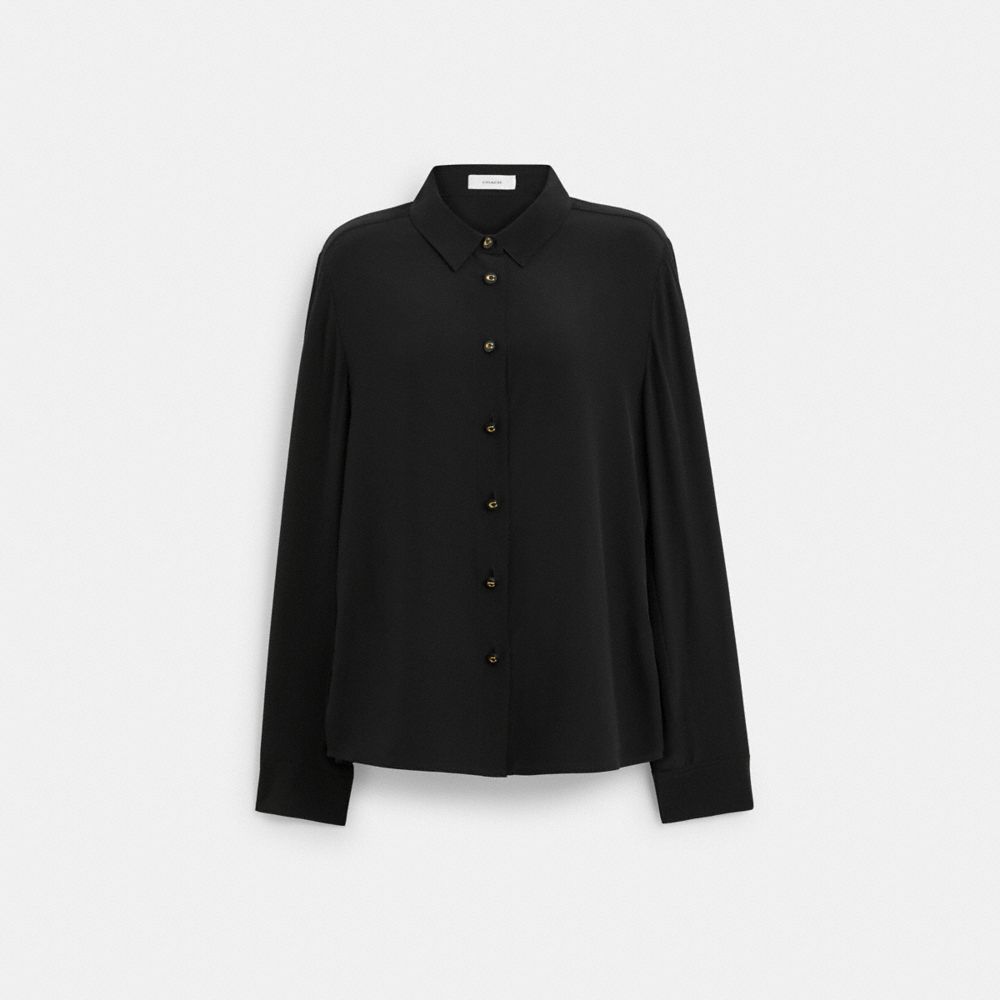 Coach Blouse Black