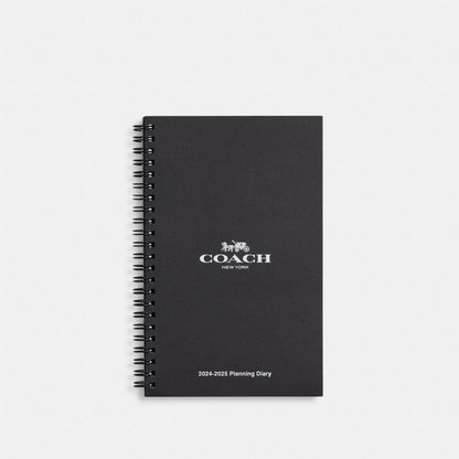 Coach 2024   2025 6 X8 Spiral Diary Book Multi