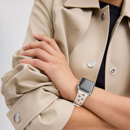 Coach Apple Watch® Strap Set, 38 Mm, 40 Mm And 41 Mm Purple Multicolor