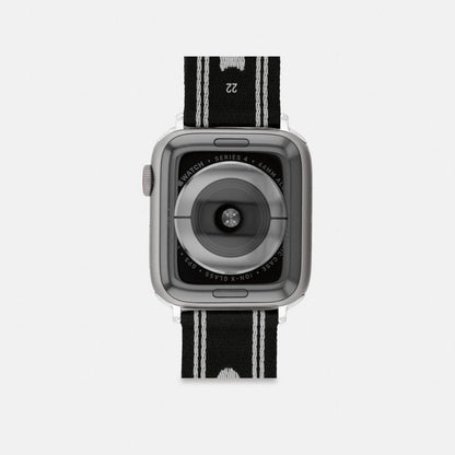 Coach Apple Watch® Strap, 42 Mm, 44 Mm And 45 Mm Black